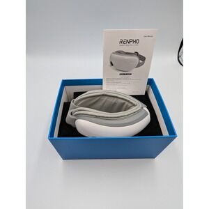 RENPHO Eye Massager White RF-EM001 Heat Vibration Music OS
